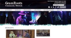 Desktop Screenshot of grassrootstv.org